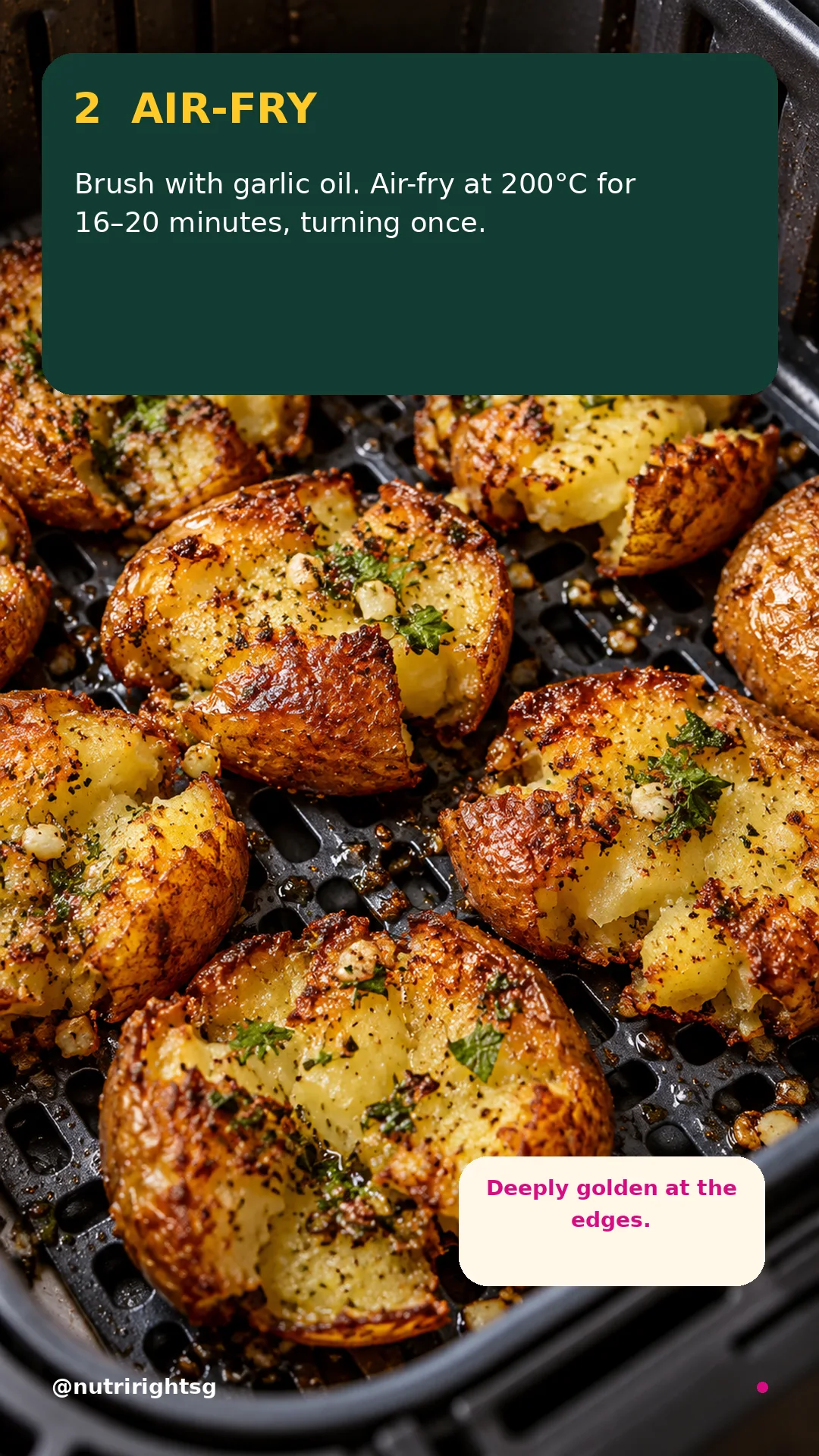 Crispy Smashed Potatoes — cooking step (slide 4 of 7)