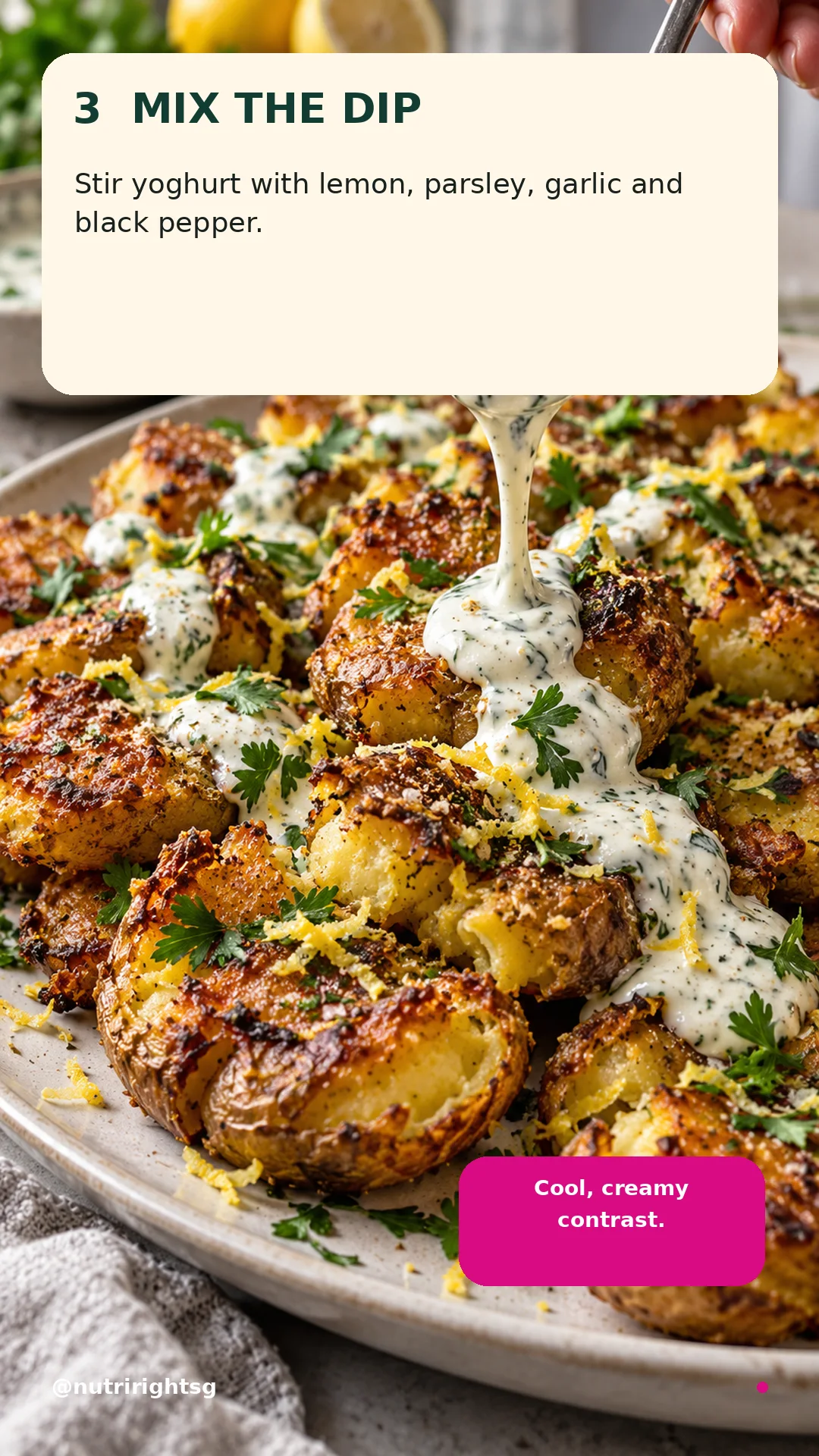 Crispy Smashed Potatoes — cooking step (slide 5 of 7)