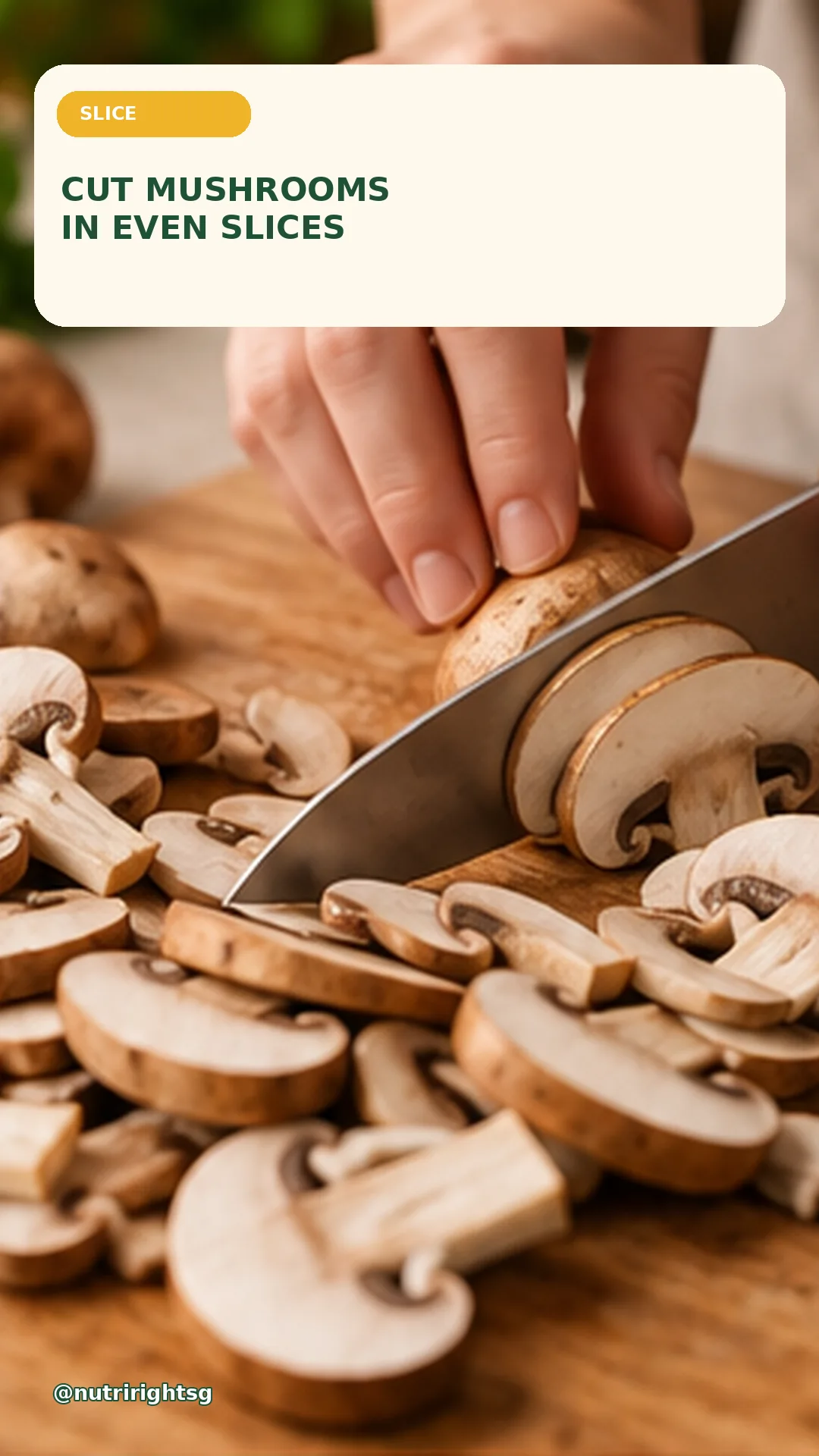 Garlic Mushroom & Spinach Quesadillas — preparation step (slide 3 of 7)