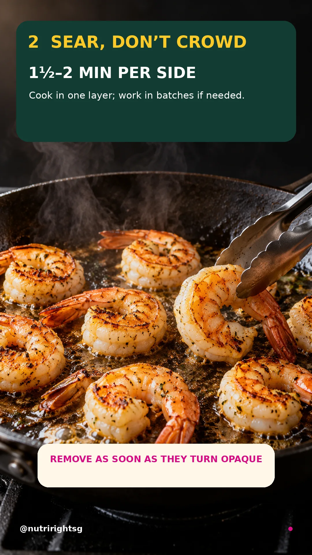 Sizzling Garlic-Butter Prawns — cooking step (slide 4 of 7)
