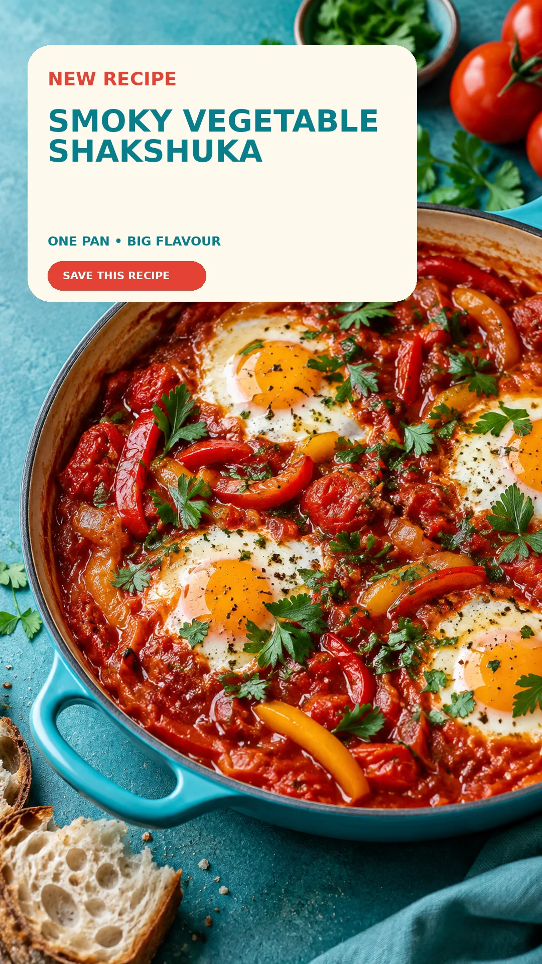 Smoky Vegetable Shakshuka recipe cover