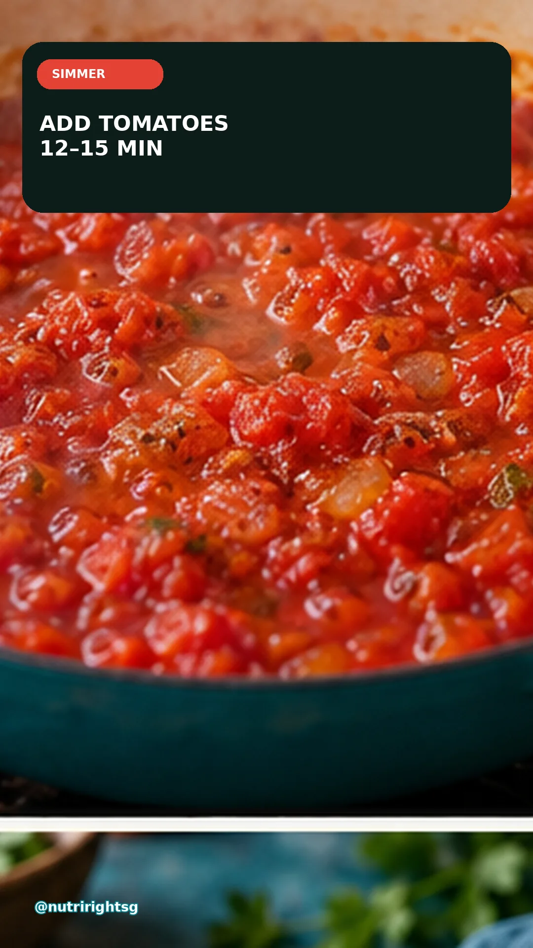 Smoky Vegetable Shakshuka — cooking step (slide 5 of 7)