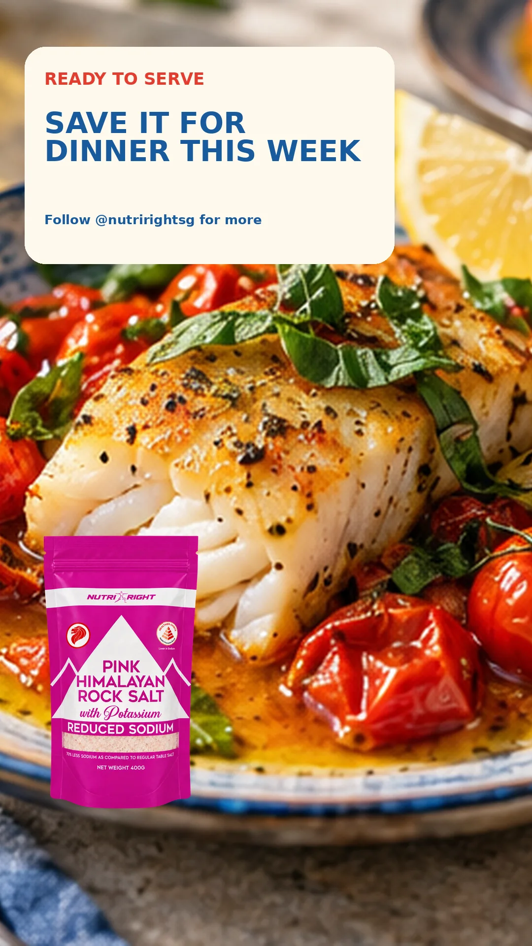 Tomato-Basil Baked Fish — finished dish (slide 7 of 7)